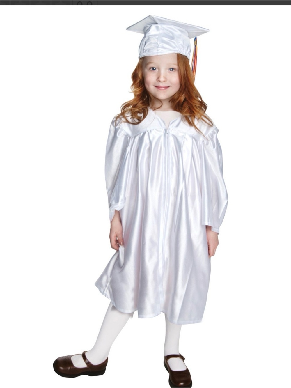 New•Happy Graduates Graduation Cap and Gown Set. Kids size Small. Fits 3ft 3’9”
